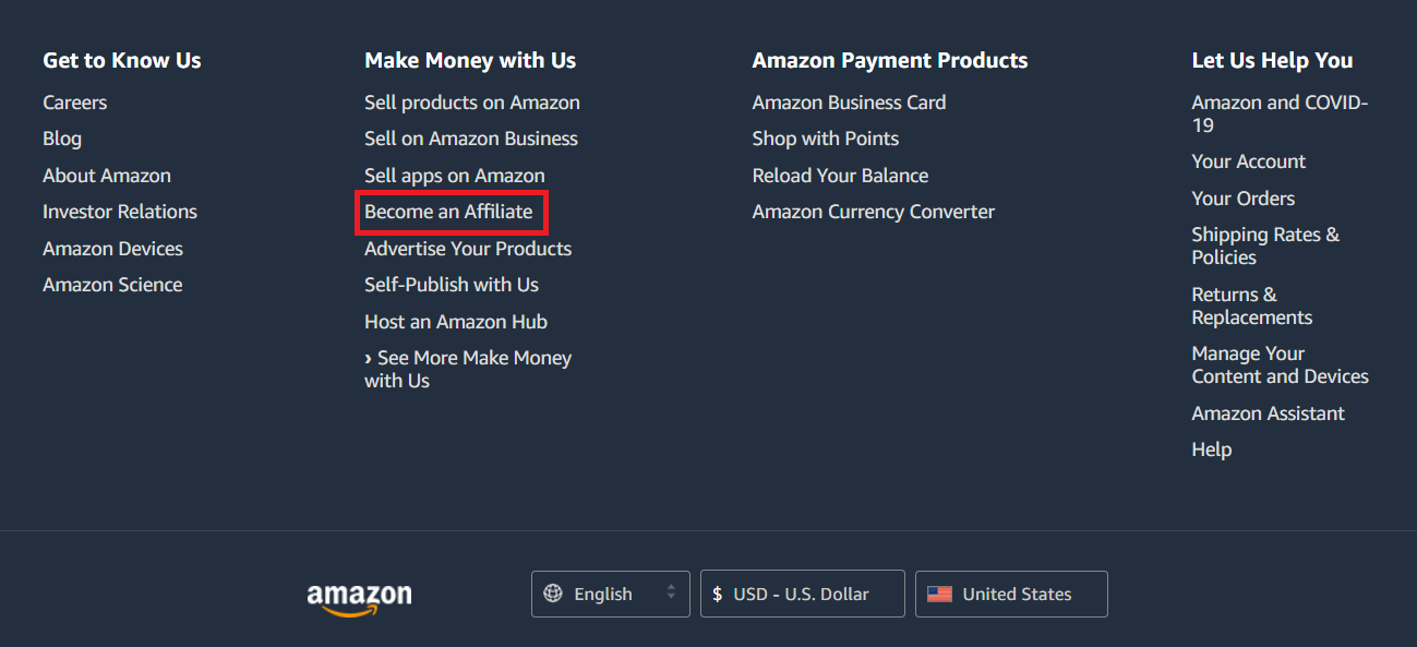 become an amazon affiliate