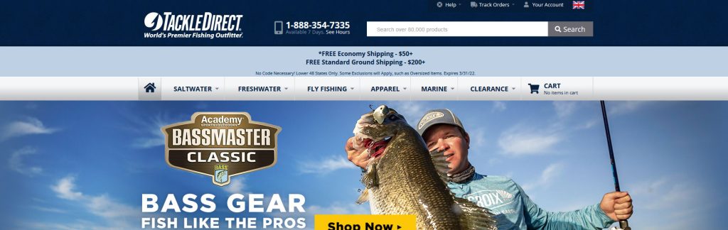 13 Fishing Tackle, Apparel & Accessories - TackleDirect