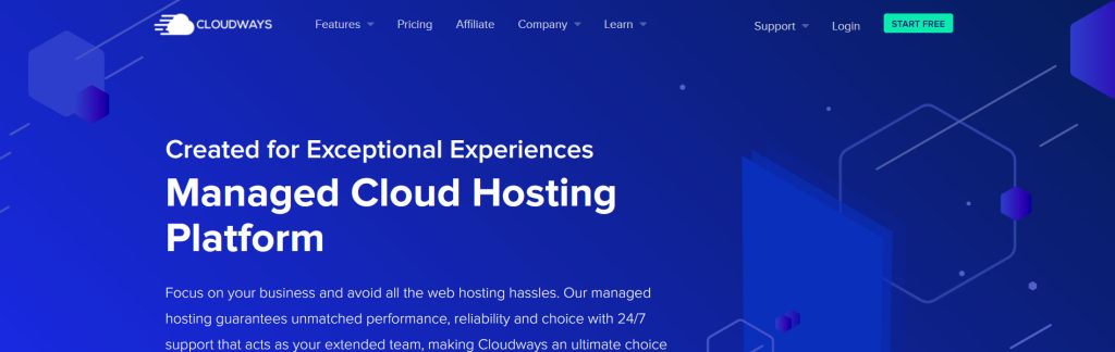 Cloudways Website Screenshot