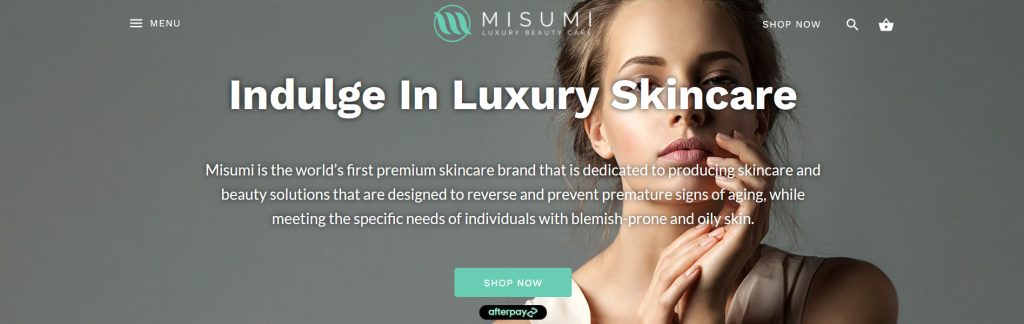 Misumi Website Screenshot