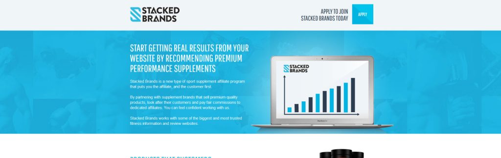 Stacked Brands Website Screenshot