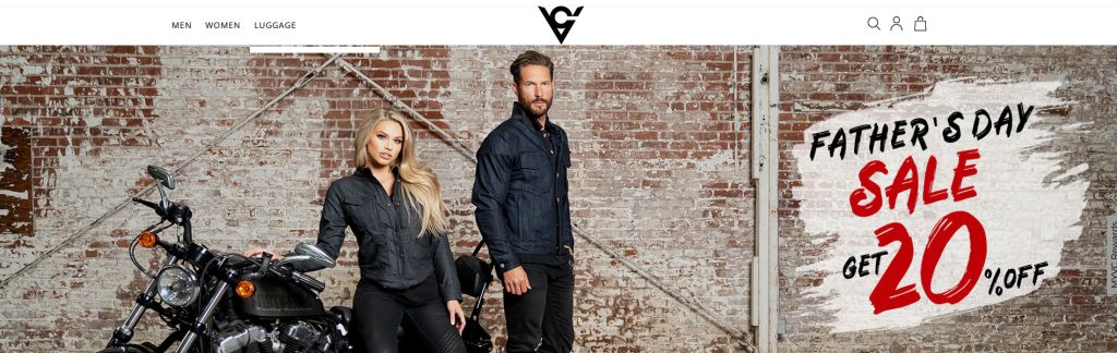 Viking Cycle Website Screenshot