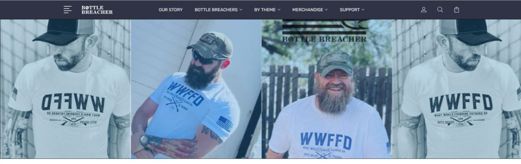 Bottle Breacher Website Screenshot