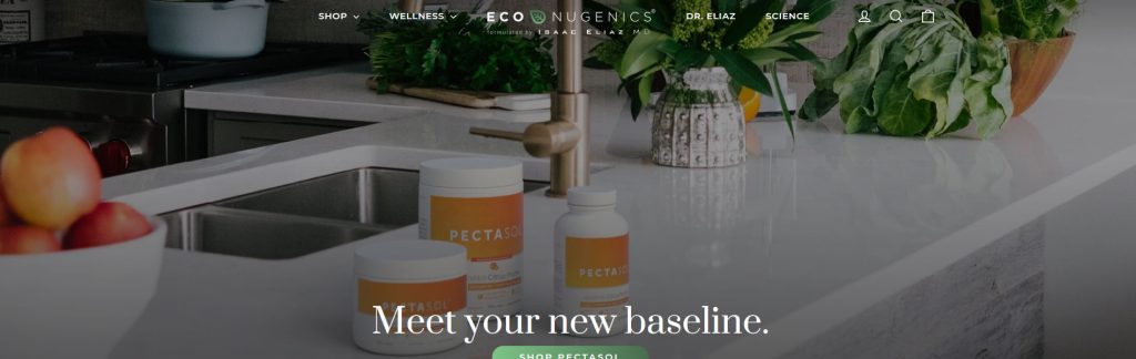 Eco Nugenics Website Screenshot