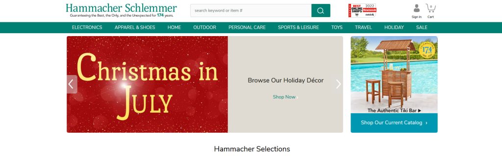 Hammahcer Schlemmer Website Screenshot