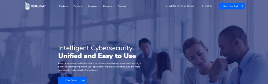 Hemidal Security Website Screenshot