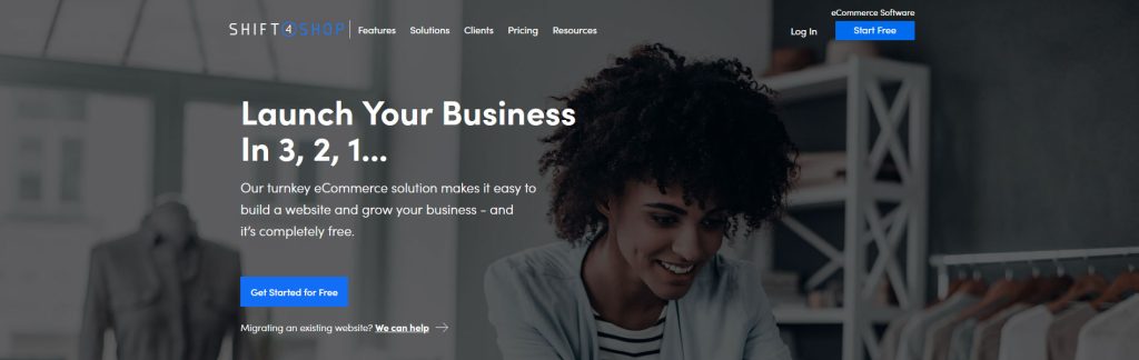 Swift4Shop Website Screenshot
