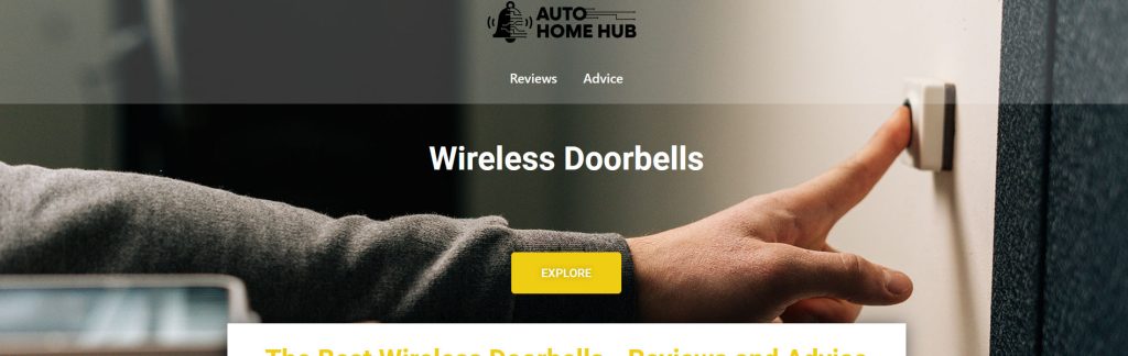 AutoHomeHub Website Screenshot