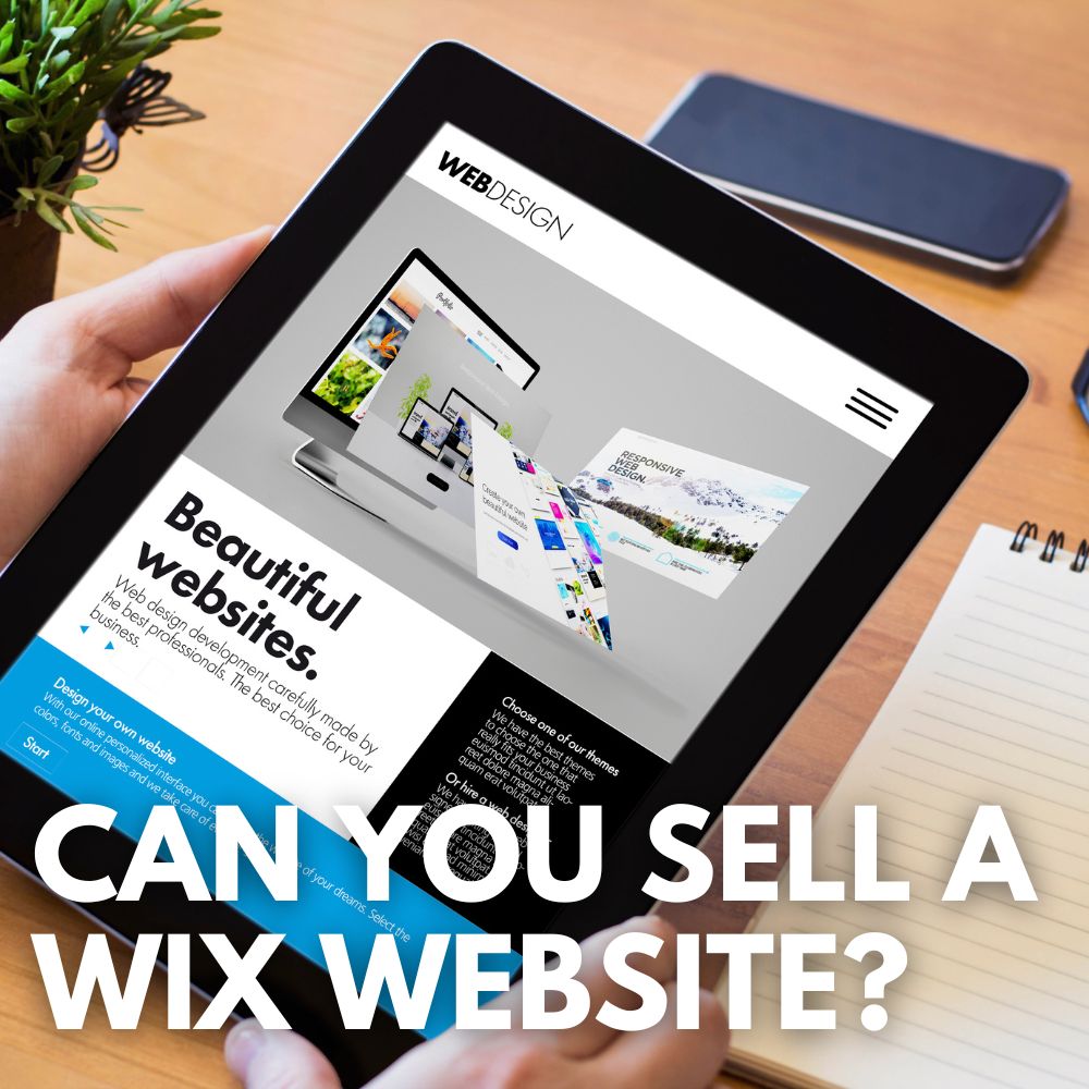 Can You Sell a Wix Website?