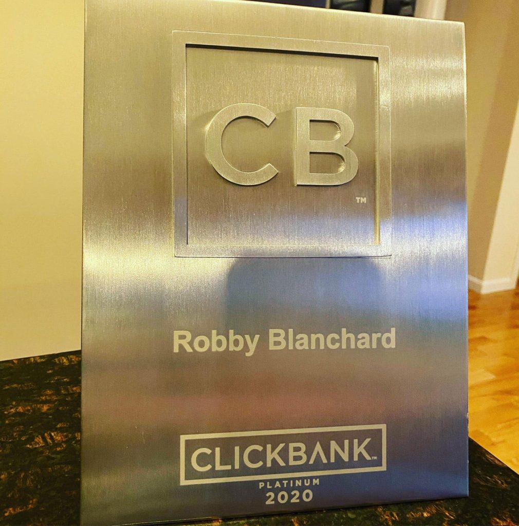 ClickBank Platinum Award