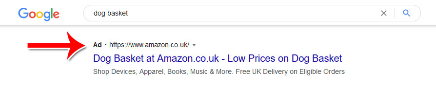 Google Ad Example