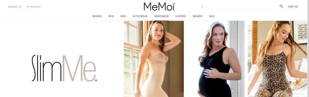 MeMoi Website Screenshot