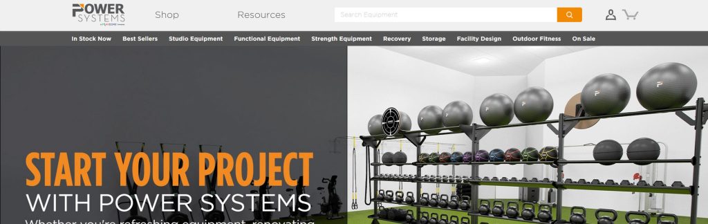 Power Systems Website Screenshot