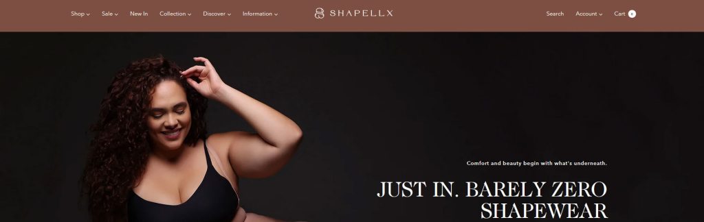 Shapellx Website Screenshot