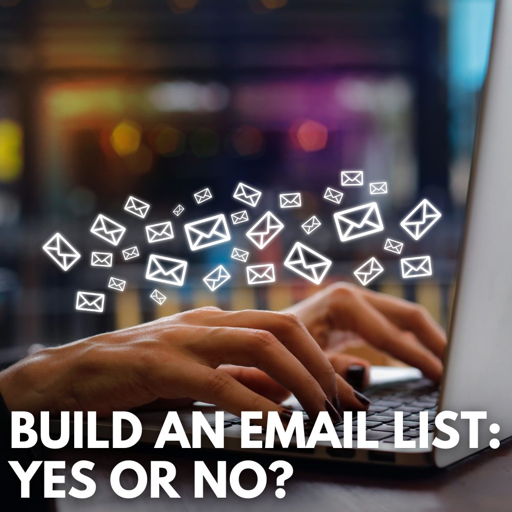 should you build an email list for affiliate marketing