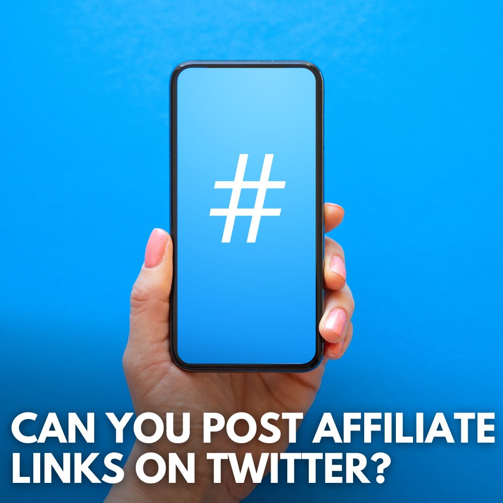 are affiliate links allowed on twitter