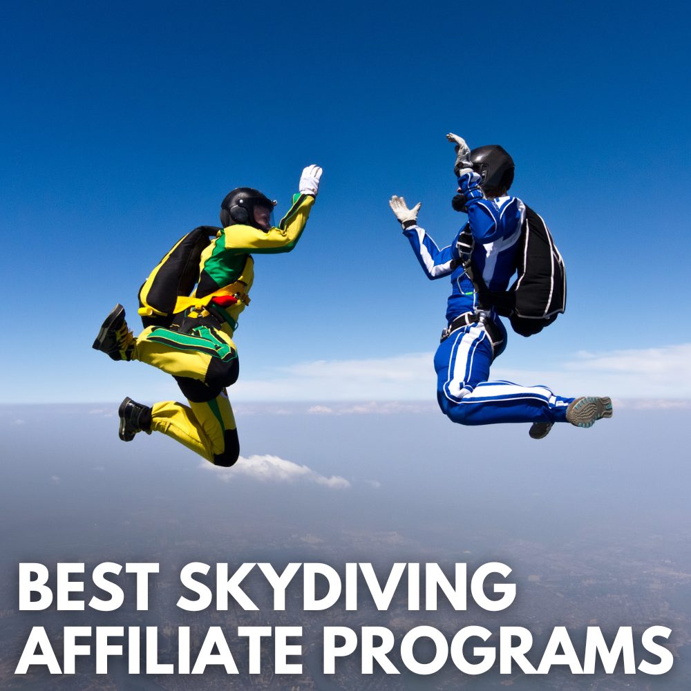 best skydiving affiliate programs