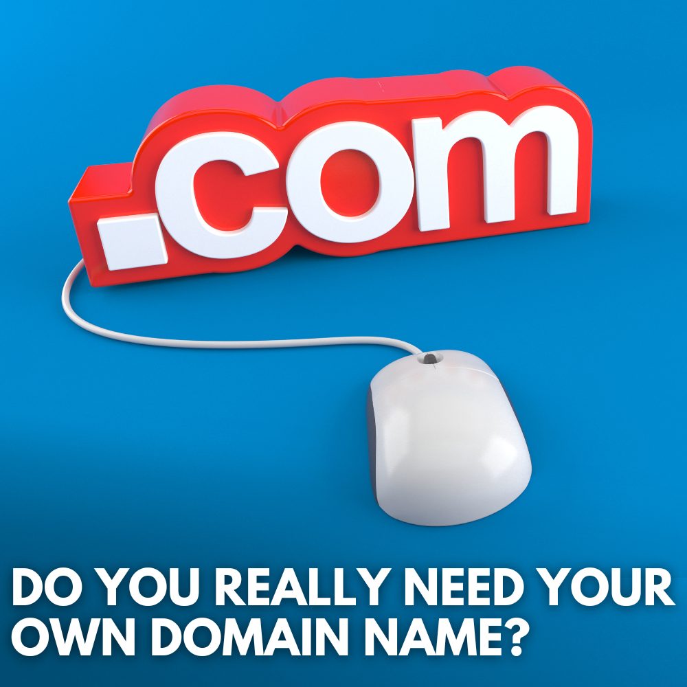 do you need a domain name for affiliate marketing