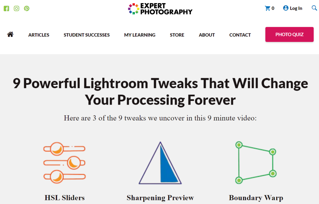 best photography blog examples 2