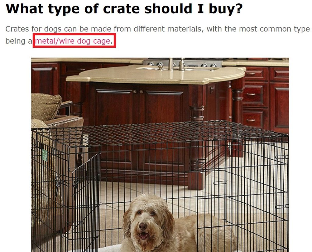 dog blog affiliate marketing example