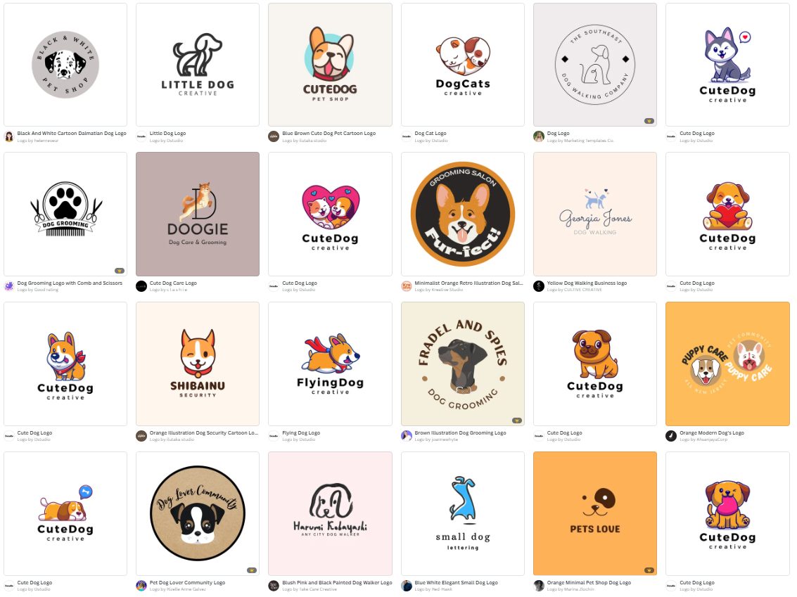 how to create a logo for a dog blog