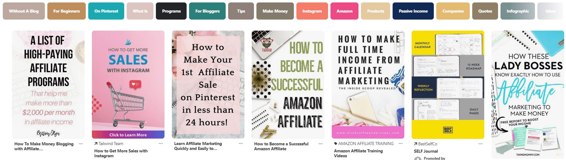 how to promote clickbank products on pinterest