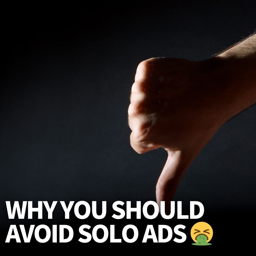 Avoid Solo Ads