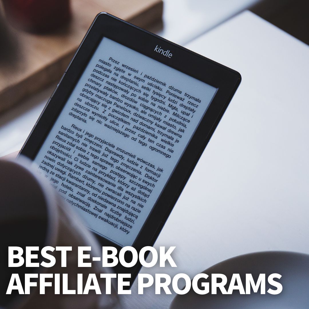 Best eBook Affiliate Programs
