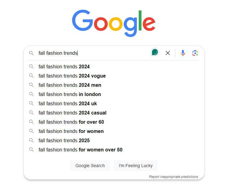 Google Autosuggest Example